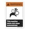 Signmission ANSI , This Machine Starts And Stops Automatically, 10in X 7in Rigid Plastic, WS-P-710-L-19962 OS-WS-P-710-L-19962 - alternate 1